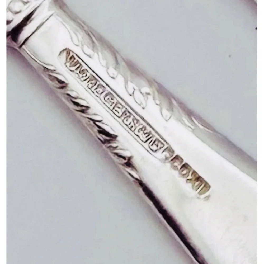 Vintage Wm Rogers Co Queen Anne St Moritz Silver Plate 5 Piece Flatware Lot